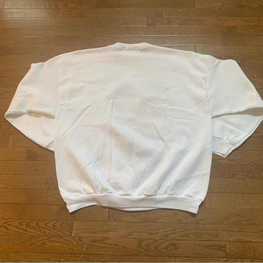 1997 TulTex Looney Tunes Bet your Shamrocks I'm Lucky Sweatshirt | 2XL | White - Picture 2 of 8